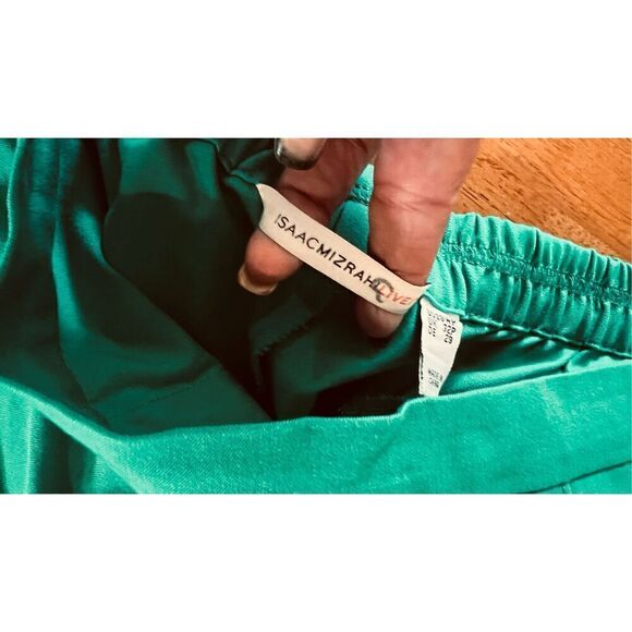 Isaac Mizrahi Live Green Bermuda Shorts WOmens Size 28WP - Picture 6 of 11